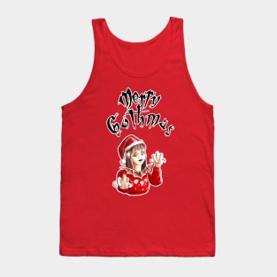 Merry gothmas creepy New year Tank Top